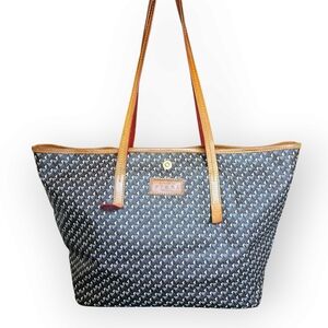 Roberta Pieri Multicolor Coated Canvas Tote